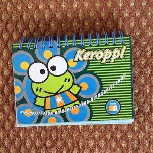 Keroppi notebook